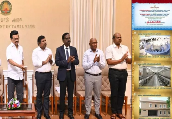 இந்து சமய அறநிலையத்துறை சார்பில் ரூ.48.81 கோடி செலவில் முடிவுற்ற பணிகளை முதல்வர் ஸ்டாலின் திறந்து வைத்தார்