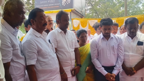In Coimbatore, the Honorable Chief Minister inaugurated projects worth ₹33.63 crore at Marudhamalai through video conferencing. The District Collector, Mayor, and several others participated in the event.
