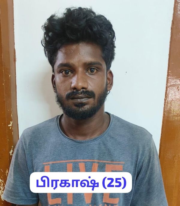 Four accused arrested in a murder attempt case near Coimbatore: One suspect, who tried to escape by jumping off a bridge, was seriously injured; police detained him after giving first aid treatment.