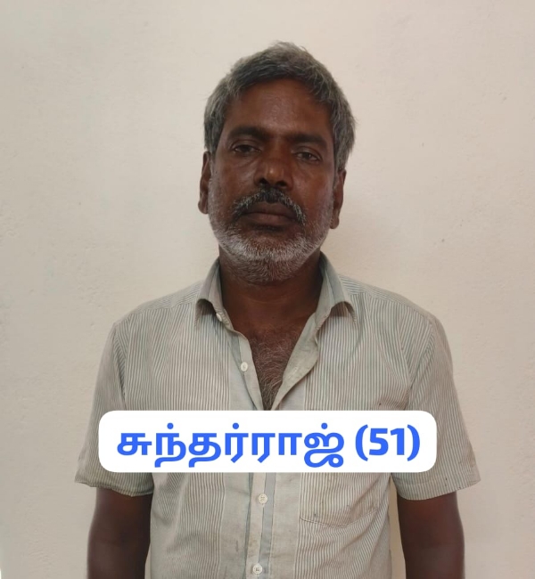 Four accused arrested in a murder attempt case near Coimbatore: One suspect, who tried to escape by jumping off a bridge, was seriously injured; police detained him after giving first aid treatment.
