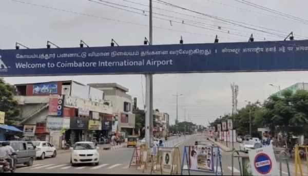 Cargo handling at Coimbatore Airport increases to 600 tons ahead of Diwali!