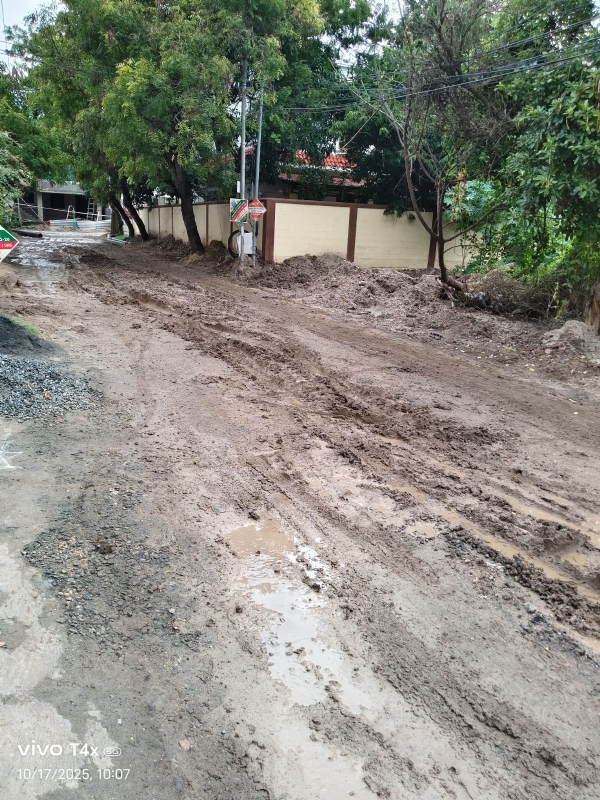 Vehicles getting stuck in the mud: Taxi drivers panic at the mere mention of the area’s name – The miseries of Coimbatore Smart City!