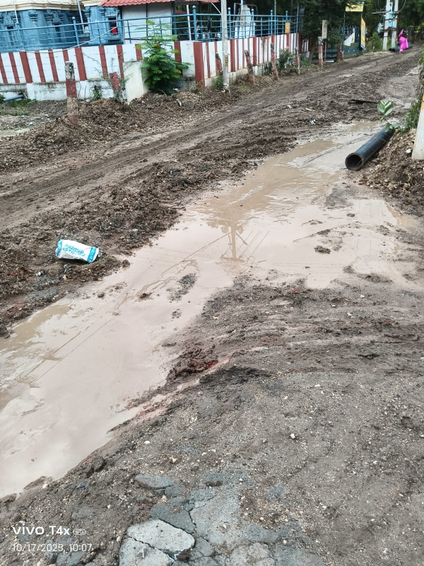 Vehicles getting stuck in the mud: Taxi drivers panic at the mere mention of the area’s name – The miseries of Coimbatore Smart City!