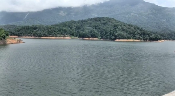 Due to the heavy rain in Coimbatore, the water level of the Siruvani Dam has risen!
