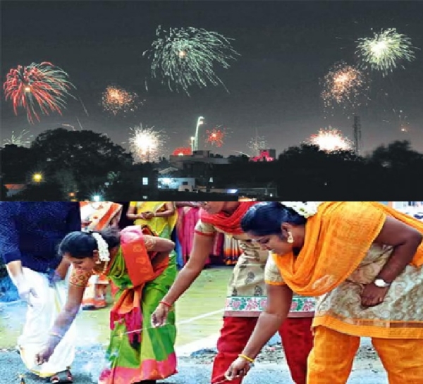தமிழகத்தில் இன்று தீபாவளி பண்டிகை கோலாகல கொண்டாட்டம்