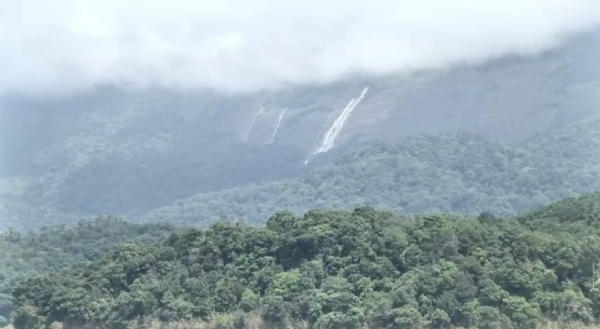 The water level of the Siruvani Dam has risen to 38.18 feet.