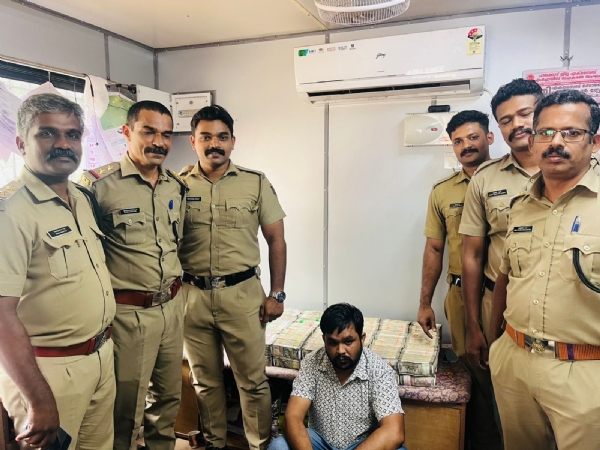 Seizure of Rs 2.54 crore in hawala money at Walayar on the Tamil Nadu–Kerala border; Rajasthan youth arrested Seizure of Rs 2.54 crore in hawala money at Walayar on the Tamil Nadu–Kerala border; Rajasthan youth arrested