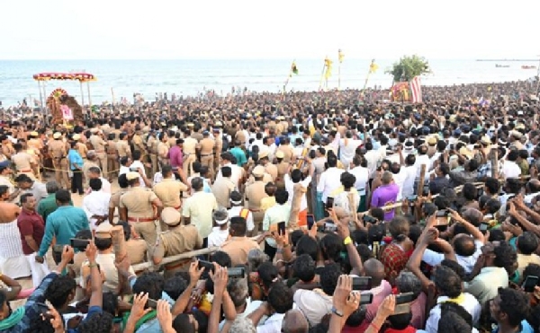 திருச்செந்தூர் சூரசம்ஹார விழாவை முன்னிட்டு பாதுகாப்பு பணிக்கு 4 ஆயிரம் போலீசார் குவிப்பு