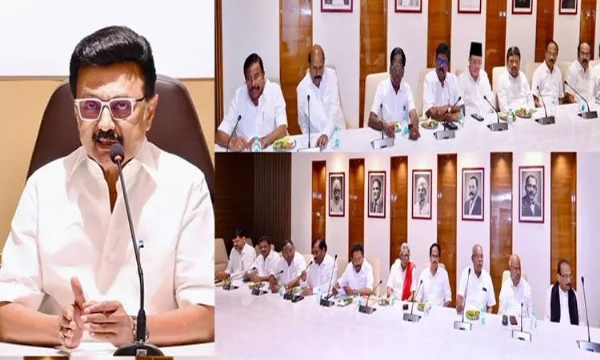 வருகிற நவம்பர் 2-ம் தேதி வாக்காளர் பட்டியல் சிறப்பு திருத்த நடவடிக்கைக்கு எதிராக அனைத்துக் கட்சி கூட்டம் வருகிற நவம்பர் 2-ம் தேதி வாக்காளர் பட்டியல் சிறப்பு திருத்த நடவடிக்கைக்கு எதிராக அனைத்துக் கட்சி கூட்டம்