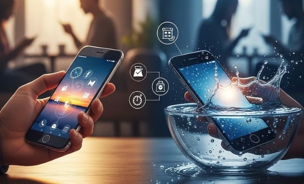 போன் தண்ணீரில் விழுந்துவிட்டால்  சரி செய்ய சில எளிய டிப்ஸ் போன் தண்ணீரில் விழுந்துவிட்டால்  சரி செய்ய சில எளிய டிப்ஸ்