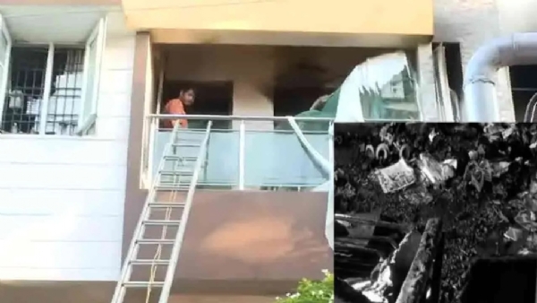 வீட்டில் ஏற்பட்ட திடீர் தீ விபத்தில் பெண் உயிரிழப்பு வீட்டில் ஏற்பட்ட திடீர் தீ விபத்தில் பெண் உயிரிழப்பு