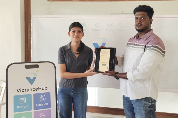 A student from Coimbatore has created an innovative website called Vibrance Hub, designed for the development and growth of students. A student from Coimbatore has created an innovative website called Vibrance Hub, designed for the development and growth of students.
