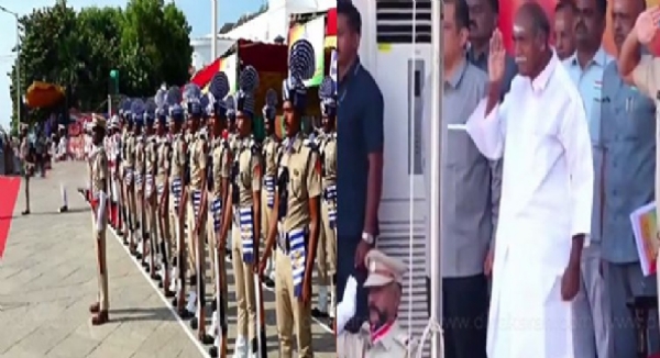 புதுச்சேரியில் இன்று விடுதலை திருநாள் விழா கொண்டாட்டம்