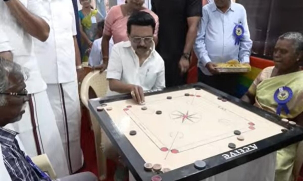 திருச்சியில் முதியோருக்கான அன்புச் சோலை திட்டத்தை  முதல்வர் ஸ்டாலின்  தொடங்கி வைத்தார்