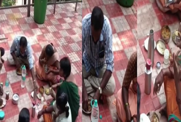 திருப்பதியில் அசைவ உணவு சாப்பிட்டதாக திருப்பதி தேவஸ்தான ஊழியர்கள் 2 பேர் பணி நீக்கம் திருப்பதியில் அசைவ உணவு சாப்பிட்டதாக திருப்பதி தேவஸ்தான ஊழியர்கள் 2 பேர் பணி நீக்கம்