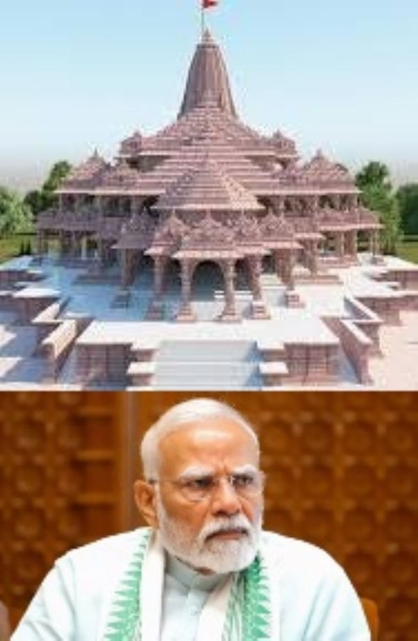 நவம்பர் 25-ல் அயோத்தி ராமா் கோயிலின் 161 அடி உயர கோபுரத்தில் காவிக்கொடி ஏற்றுகிறாா் பிரதமா் நரேந்திர மோடி நவம்பர் 25-ல் அயோத்தி ராமா் கோயிலின் 161 அடி உயர கோபுரத்தில் காவிக்கொடி ஏற்றுகிறாா் பிரதமா் நரேந்திர மோடி