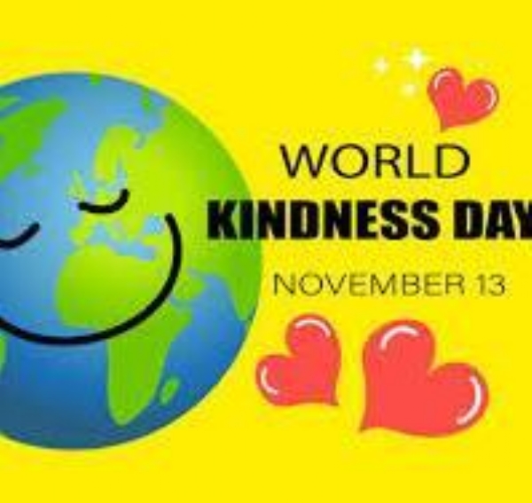 இன்று (நவம்பர் 13) உலக கருணை தினம் (World Kindness Day) இன்று (நவம்பர் 13) உலக கருணை தினம் (World Kindness Day)