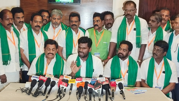 Former BJP state president Annamalai has confirmed that he will be visiting Coimbatore on the 19th and stated that the Prime Minister will deliver a speech at the South Indian Natural Farmers Conference.