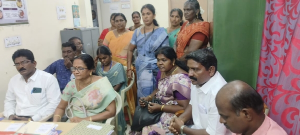 The administrators of the Tamil Nadu Nutrition Employees Association, emphasizing various demands, have surrounded the personal assistant of the Coimbatore District Collector and are engaged in a sit-in protest.