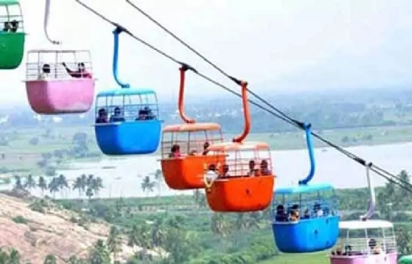 பழனியில் பராமரிப்பு பணிகள் காரணமாக ரோப் கார் சேவை தற்காலிக நிறுத்தம் பழனியில் பராமரிப்பு பணிகள் காரணமாக ரோப் கார் சேவை தற்காலிக நிறுத்தம்