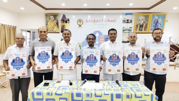 On behalf of the Kovai Nagarathar Sangam, a two-day Chettinad shopping and food festival titled “Vibes of Chettinad” is being held in Coimbatore. On behalf of the Kovai Nagarathar Sangam, a two-day Chettinad shopping and food festival titled “Vibes of Chettinad” is being held in Coimbatore.