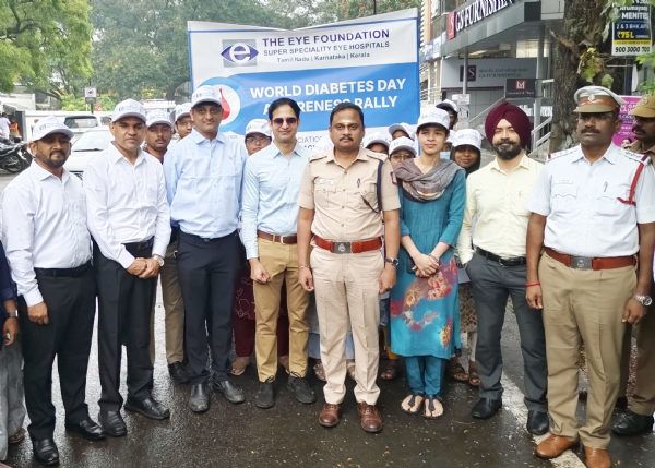 If diabetes is diagnosed, an eye examination should be done immediately, said Dr. Thennarasan of The Eye Foundation.