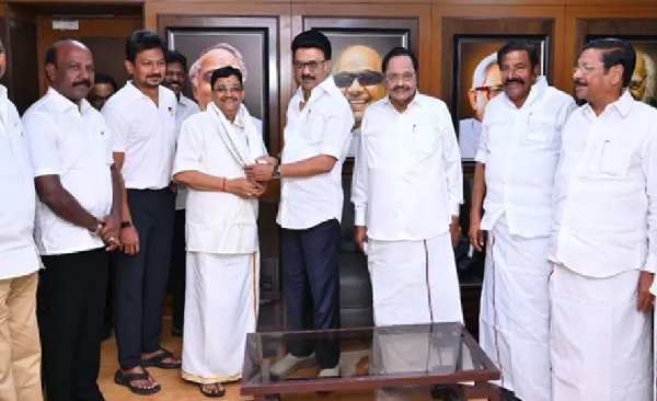 அண்மையில் திமுகவில் இணைந்த மைத்ரேயன்  திமுக கல்வியாளர் அணி துணைத் தலைவராக நியமனம்