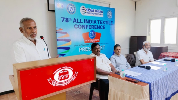 The 78th All India Textile Conference is set to be held in Coimbatore under the South India section of the Indian Textile Association.