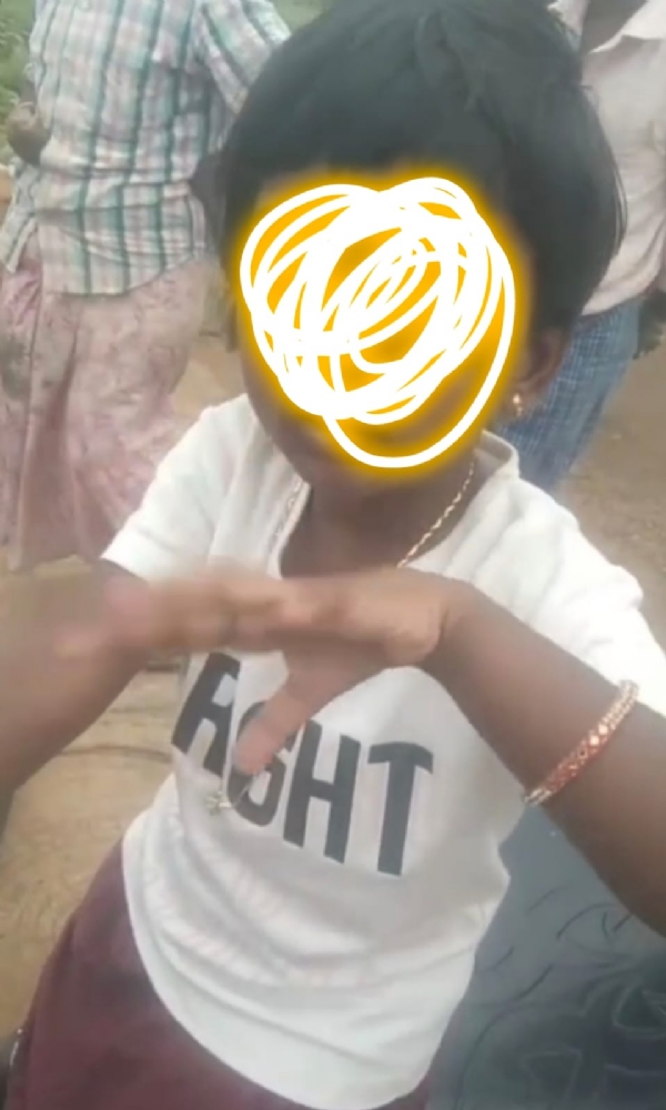 A 6-year-old girl escaped from home near Coimbatore and was found alone in a forest area by local people. According A 6-year-old girl escaped from home near Coimbatore and was found alone in a forest area by local people. According