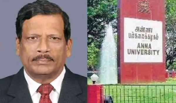 அரசு வேலை வாங்கி தருவதாகக் கூறி பண மோசடி புகார் - அண்ணா பல்கலை. முன்னாள் துணைவேந்தர் மீது வழக்குப்பதிவு அரசு வேலை வாங்கி தருவதாகக் கூறி பண மோசடி புகார் - அண்ணா பல்கலை. முன்னாள் துணைவேந்தர் மீது வழக்குப்பதிவு