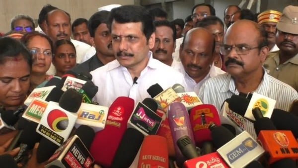 Senthil Balaji Press Meet Senthil Balaji Press Meet