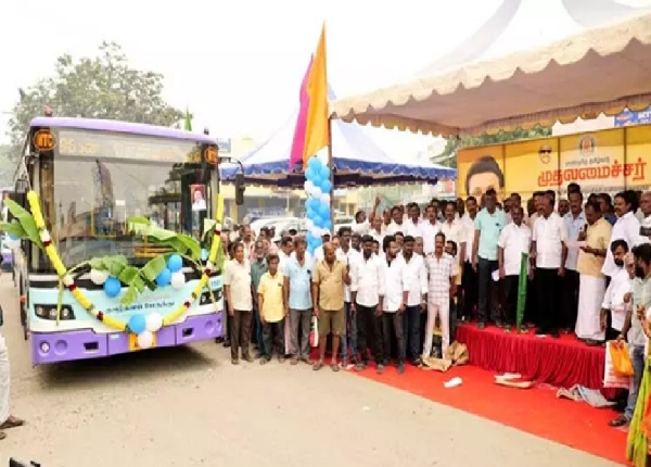 96 எனும் புதிய பேருந்து சேவையை அமைச்சர் மா.சுப்பிரமணியன் துவக்கி வைத்தார் 96 எனும் புதிய பேருந்து சேவையை அமைச்சர் மா.சுப்பிரமணியன் துவக்கி வைத்தார்