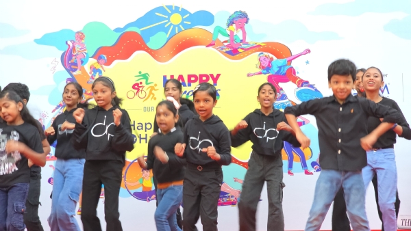 The ‘Happy Street’ event came alive once again in Coimbatore, with enthusiastic youngsters dancing and celebrating. The ‘Happy Street’ event came alive once again in Coimbatore, with enthusiastic youngsters dancing and celebrating.