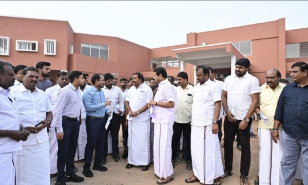 The works at the Coimbatore Classical Language Park are in their final stages, and the Chief Minister will inaugurate it at the end of this month – Minister K. N. Nehru said in an interview. The works at the Coimbatore Classical Language Park are in their final stages, and the Chief Minister will inaugurate it at the end of this month – Minister K. N. Nehru said in an interview.