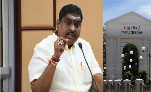 கனமழை காரணமாக புதுச்சேரியில்  பள்ளி மற்றும் கல்லூரிகளுக்கு இன்று விடுமுறை - கல்வி அமைச்சர் அறிவிப்பு