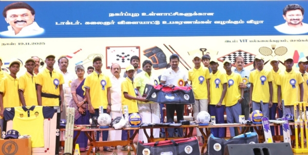 சாதனைகள் படைத்த 100 விளையாட்டு வீரர்களுக்கு அரசு வேலை வழங்கப்பட்டு உள்ளது - துணை முதல்வர் உதயநிதி ஸ்டாலின்