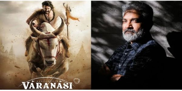 'வாரணாசி' டைட்டில் வெளியிட்டு விழா -  உணர்ச்சிவசப்பட்டு பேசிய ராஜமெளலி!