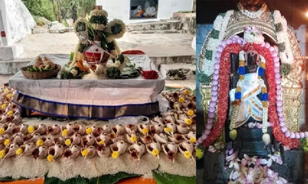 பச்சைமலை பாலதண்டாயுதபாணி சுவாமி கோவிலில் இன்று 108 சங்காபிஷேக சிறப்பு வழிபாடு