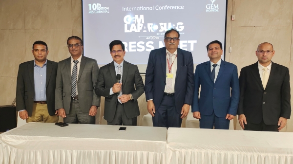 The 10th Laparoscopic Surgery Conference organized by GEM Hospital in Coimbatore is called LAPAROSURG 2025, and it is scheduled from November 19th to 22nd, 2025, at the PSG Convention Centre