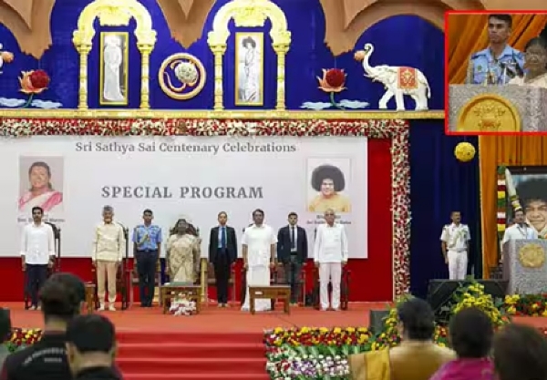 ஸ்ரீசத்ய சாய்பாபா நூற்றாண்டு விழாவில் குடியரசு தலைவர் திரௌபதி முர்மு பங்கேற்பு