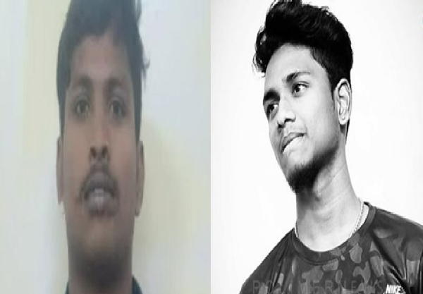 நடுரோட்டில் இளைஞரை  கொலை செய்த ரவுடியை போலீசார் சுட்டுப் பிடித்தனர்