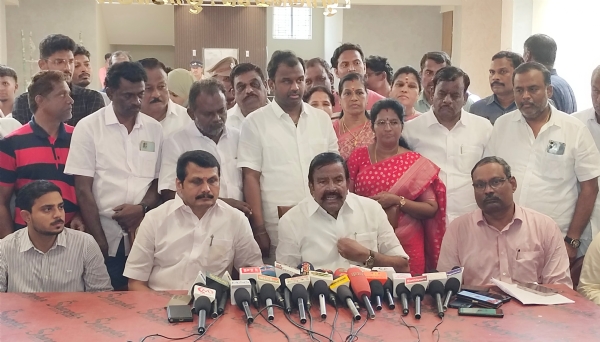 All the construction works of the Classical Tamil Park in Coimbatore are progressing well. Chief Minister M. K. Stalin will inaugurate it on the morning of the 25th, Minister K. N. Nehru said after inspecting the final stage of the work.