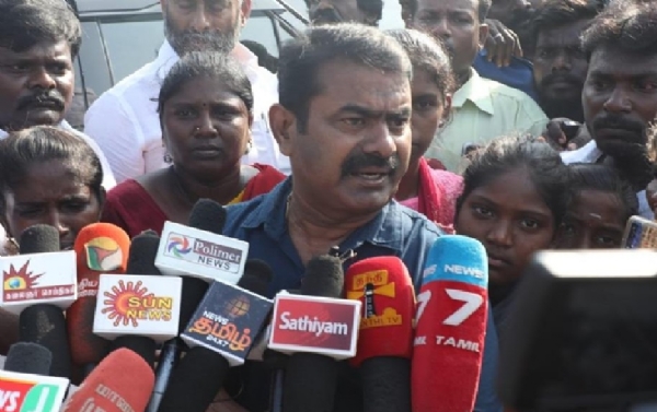 பெண்களுக்கு இலவசப் பயணம் கொடுக்க, ஆண்களிடமிருந்து கட்டணத்தை உயர்த்தி வசூலிக்கிறார்கள் - சீமான் குற்றச்சாட்டு