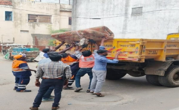 நம்ம சென்னை செயலி வாயிலாக 59.70 டன் பழைய பொருட்கள் அகற்றம் - சென்னை மாநகராட்சி தகவல்