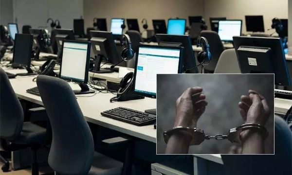 பெங்களூருவில் போலி கால்சென்டர் நடத்தியதாக மிரட்டி ஊழியர்களிடம் இருந்து ரூ.8.90 லட்சம் பணம் பறிப்பு - போலீஸ்காரர் உள்பட 8 பேர் கைது பெங்களூருவில் போலி கால்சென்டர் நடத்தியதாக மிரட்டி ஊழியர்களிடம் இருந்து ரூ.8.90 லட்சம் பணம் பறிப்பு - போலீஸ்காரர் உள்பட 8 பேர் கைது