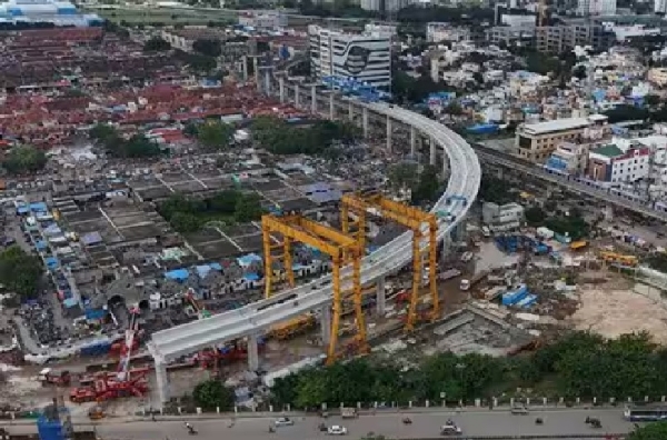 கோயம்பேடு - நந்தம்பாக்கம் மெட்ரோ ரயில் பணிகள் 60% நிறைவு - மெட்ரோ ரயில் நிர்வாகம் தகவல் கோயம்பேடு - நந்தம்பாக்கம் மெட்ரோ ரயில் பணிகள் 60% நிறைவு - மெட்ரோ ரயில் நிர்வாகம் தகவல்