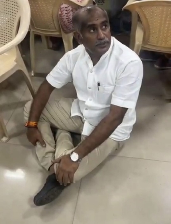 BJP State Secretary Nandhakumar staged a sit-in protest inside the Coimbatore North Tahsildar office, condemning the failure to upload the BLA2 details so far during the ongoing intensive voter revision work in the Coimbatore Kavundampalayam constituency. BJP State Secretary Nandhakumar staged a sit-in protest inside the Coimbatore North Tahsildar office, condemning the failure to upload the BLA2 details so far during the ongoing intensive voter revision work in the Coimbatore Kavundampalayam constituency.