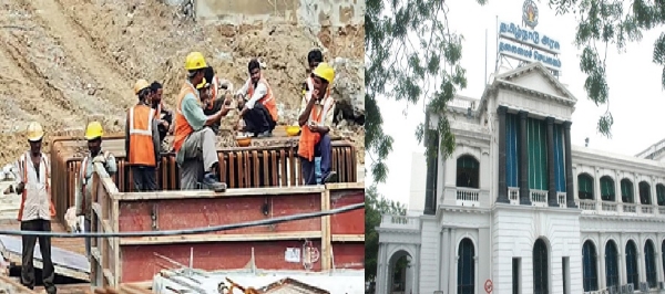 கட்டுமானத் தொழிலாளர்களுக்கான திறன் மேம்பாட்டு பயிற்சியில்  21,334 கட்டுமானத் தொழிலாளர்கள் பங்கேற்றுள்ளனர் - தமிழக அரசு தகவல்