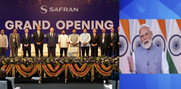 விண்வெளி, பாதுகாப்புத் துறையில் சப்ரான் நிறுவன புதிய மையம் ஐதராபாத்தில் தொடக்கம்