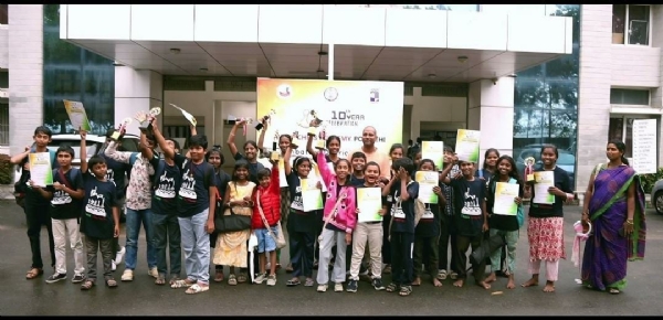 Rural students trained by Isha shined by winning in the district-level chess tournament. Rural students trained by Isha shined by winning in the district-level chess tournament.